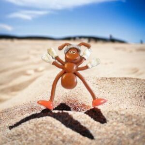 Heinz Ant Bendy Bendable Vintage 1988  Figure Toy Good Condition